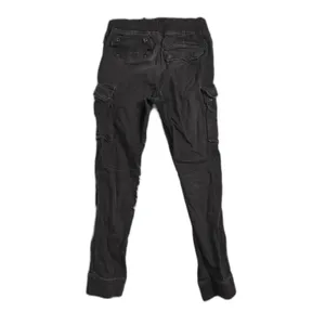 Womens H&M Cargo Jogger Pants Black XS thumbnail 3