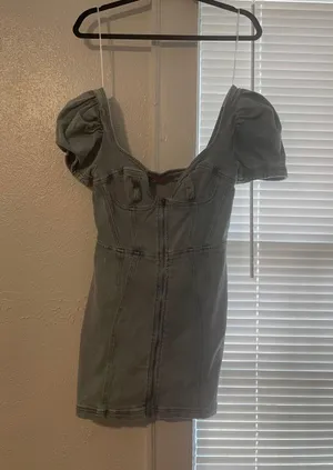 Signature 8 Revive Denim Mini Dress thumbnail 2
