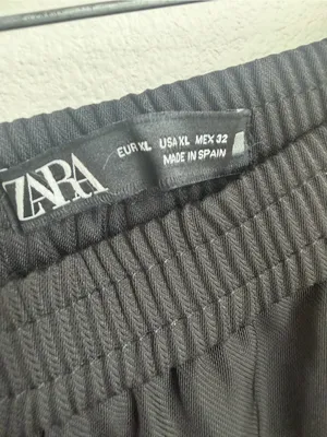 Zara Black Wide-Leg Pants thumbnail 4