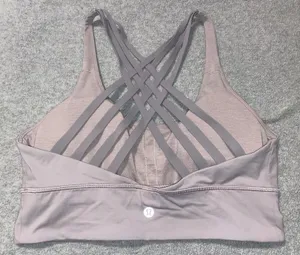 Lululemon Free To Be Moved Bra Size 10 A/B Cup Powdered Mauve Dark thumbnail 2