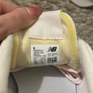 New Balance Pink and White Women's Sneakers thumbnail 8