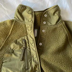 Movement Hit The Slopes Fleece Jacket | Army Green thumbnail 8