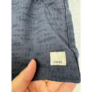 Vuori‎ Clementine Shorts Womens XS Charcoal Grey Abstract Print Running VW367 thumbnail 3