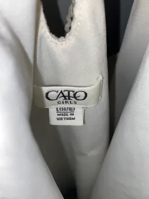 Cato White Flowy Shirt thumbnail 3