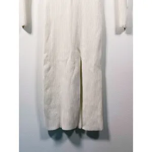 Abercrombie & Fitch O-Ring Cutout Midi Dress Womens XS White Quiet Luxury Fall thumbnail 9