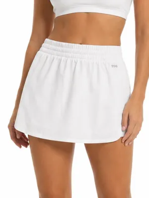 DSG White Athletic Skirt NWOT Size M thumbnail 1