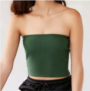 Urban Outfitters Hallie Ribbed Knit Cropped Tube Top thumbnail 1