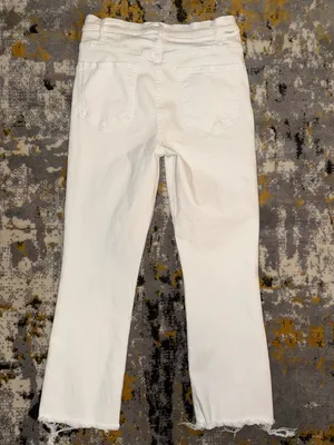 MOTHER The Hustler Ankle Fray Jeans Size 32 thumbnail 3