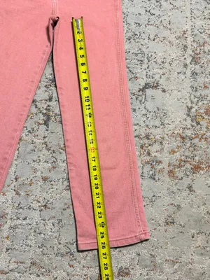 Wrangler Heritage high-rise straight-leg crop jeans dusty pink size 26 thumbnail 5