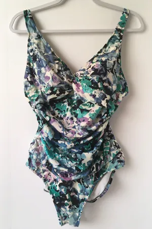 One Piece Swimsuit, Size 14 Multiple thumbnail 1