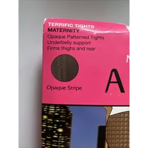 New Spanx Marvelous Mama Assets Shaping Tights in Opaque Stripe Size 3 Maternity thumbnail 4