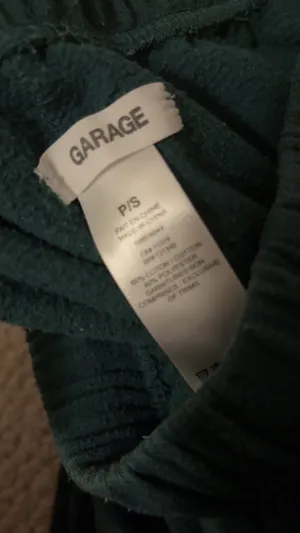Garage Rainforest Green Sweatpants thumbnail 2
