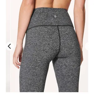 Lululemon Wunder Under Hi-Rise Tight *28" Heathered Black #4 thumbnail 3
