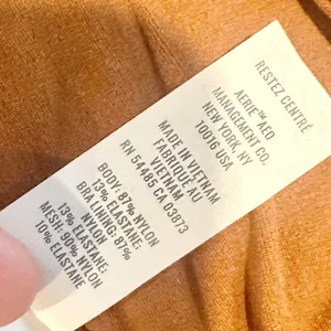 NWT Offline by Aerie Real Me Ruched Sports Bra in Carmel - Size: Medium thumbnail 5