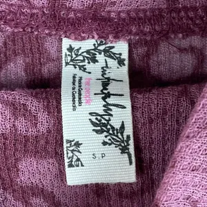 Intimately Free People You And I Long Sleeve Mock Neck Top Size Small Mauve Pink thumbnail 7