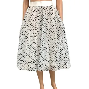 A New Day large tulle midi A line skirt velvet heart SK2 3391 thumbnail 2