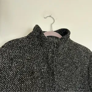 Old Navy Black Marble Funnel Neck‎ Full Zip Woman’s Coat Size XL thumbnail 3