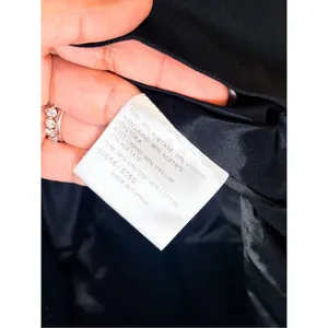 Karen Millen Women's Paneled Bow Belted Flared Hem Mini Skirt Black Size 6 thumbnail 8