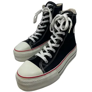 Vintage Y2K Nana Black Platform Sneakers Women’s Size 9 Goth Grunge thumbnail 4