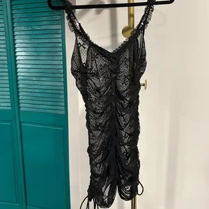 Anthropologie NWT Sleeveless Ruched Mesh Mini Dress - S thumbnail 7