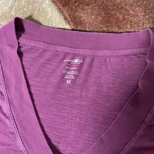 Natural Life Womens Plum Purple‎ Slub Cotton V-Neck Pockets Tunic Top Medium thumbnail 4