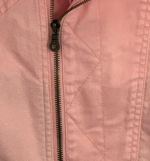 Sanctuary Motto Coral Pink Denim Jacket Size L thumbnail 12