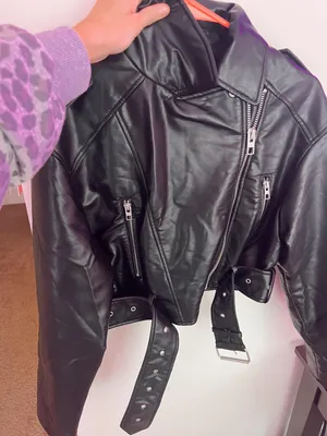 Zara Viral Leather Jacket thumbnail 1