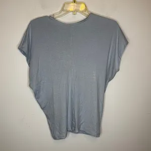 OGL Dew Sky Blue Short Sleeve Top Soft Stretch Minimalist Tee Medium M New thumbnail 2