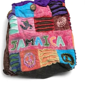 Vintage Patchwork‎ Jamaica Backpack thumbnail 5
