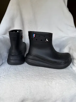 Crocs Unisex Crush Ankle Boots M6 / W 8 With Charms thumbnail 11