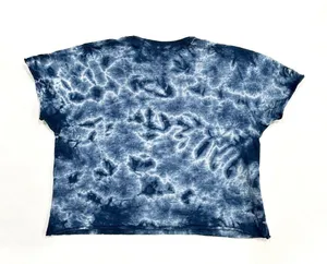 The Original Retro Brand U of Michigan Wolverines Tie Dye Crop Graphic T-shirt thumbnail 6