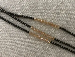 Vintage Y2K seed bead choker necklace thumbnail 4