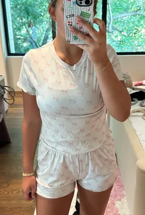 Blue Blush Pajama Set thumbnail 1