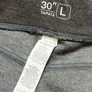 Tapata Women Charcoal Grey Straight Leg Dress Pants Stretch Work Trousers 30L thumbnail 5