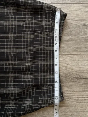 Banana Republic A-Line Plaid Mini Skirt thumbnail 4