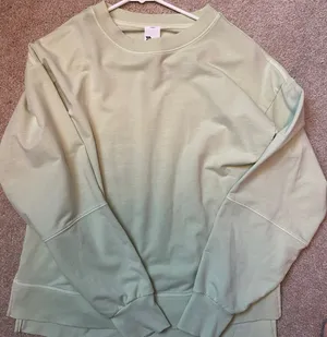 All In Motion Light Green Crewneck Sweatshirt thumbnail 1