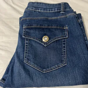 Cache Dark Blue Flare Jeans thumbnail 2