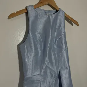 NWT Keepsake Let Me Be Dress Pale Blue XS Coquette‎ Romantic Feminine Soft Girl thumbnail 4