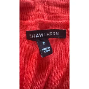 Hawthorn Red/Orange‎ Open Front Cardigan Sweater Womens XL Viscose Lightweight thumbnail 2