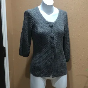Sweater works cardigan Gray thumbnail 3