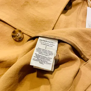Outerknown Baker Trench Coat - Sandy - $298 New! thumbnail 5