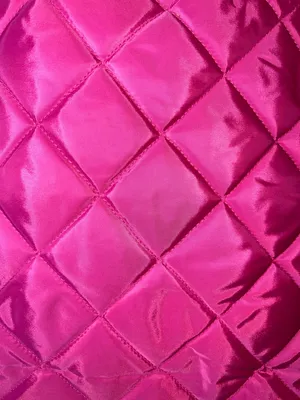 Juicy Couture Hot Pink‎ Quilted Tote Bag NWT Barbiecore Y2K Shoulder Bag thumbnail 9