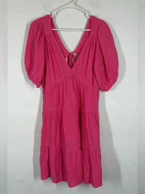 Xirena Nissa 100% Cotton Mini Dress Size Medium thumbnail 5