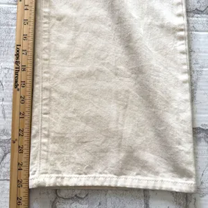 Sam Edelman Codie High Rise Wide Leg Ankle Pants Undyed Natural Cotton NWT Sz 28 thumbnail 8