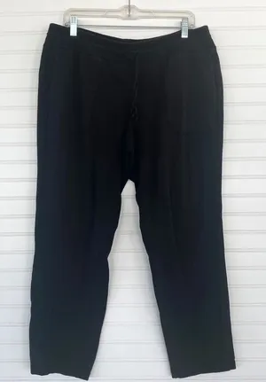 Athletic Works Sweatpants XL Black Drawstring Cotton Modal Lounge‎ Pants thumbnail 1