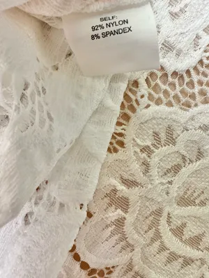 NEW BHLDN Anthropologie Jive Top Lace Bridal Wedding Blouse Top White Floral thumbnail 7