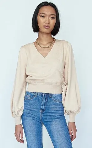 Princess Polly Stephie Sweater in Beige Size XS/S New with tag thumbnail 1