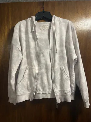 Aeropostale Gray Zip Up Hoodie thumbnail 4