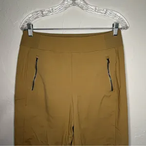 Athleta Trekkie‎ North Big Sur Brown Jogger Rip Stop Outdoor Activewear Pants thumbnail 6
