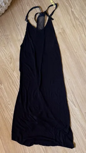 Black Sleeveless Maxi Dress thumbnail 1